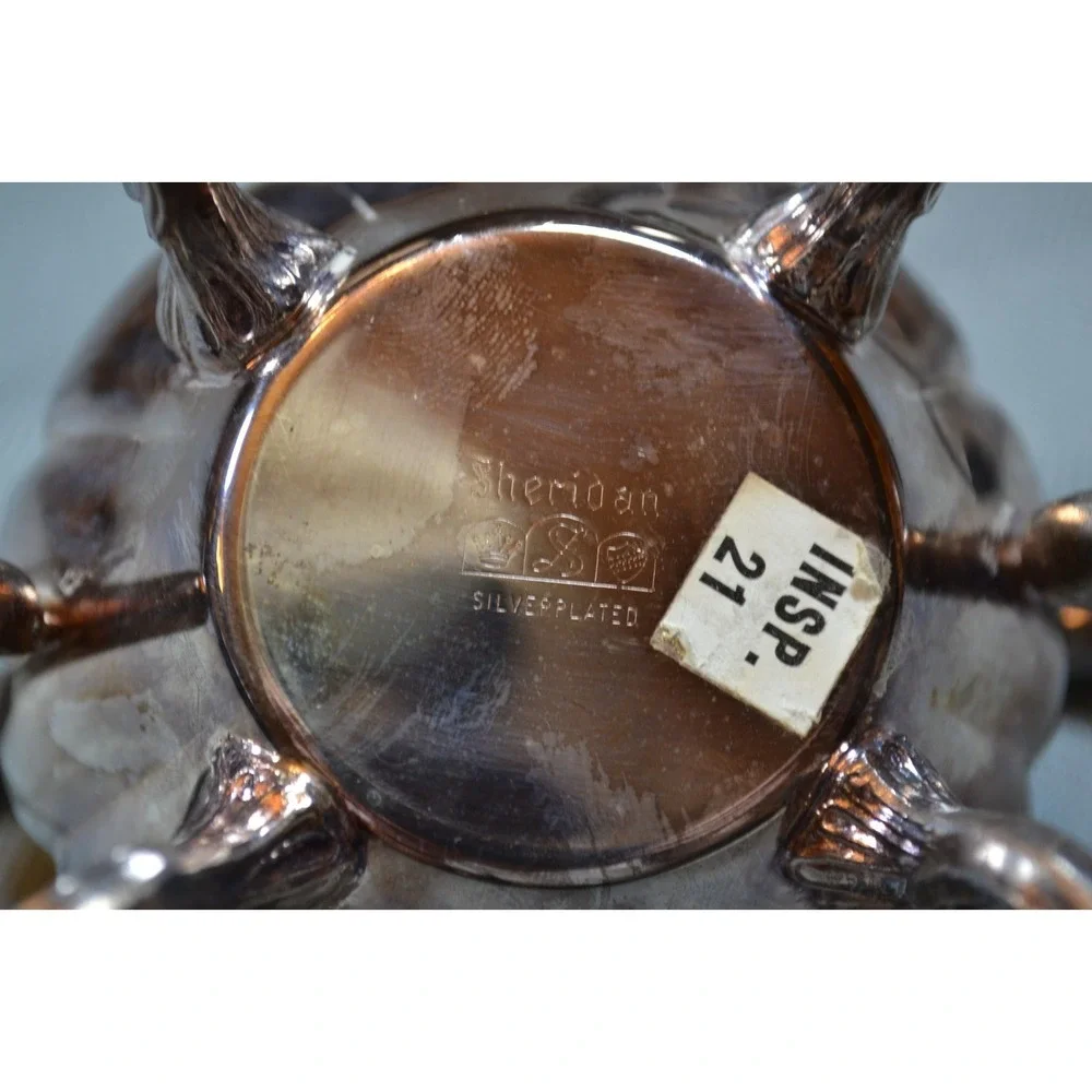 Sheridan Silver Plated Sugar Bowl